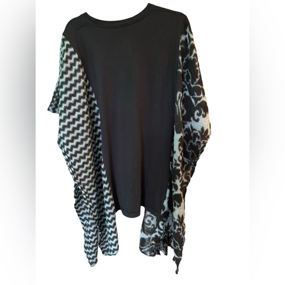 Monster Skully Upcycle Poncho - Picture 3 of 8